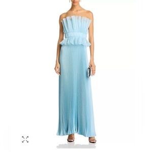 L’idee Masquerade Gown Dress | Minerale Blue NWT